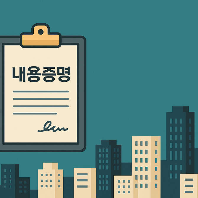 보증금 안 돌려줄 때 내용증명 작성하는 방법