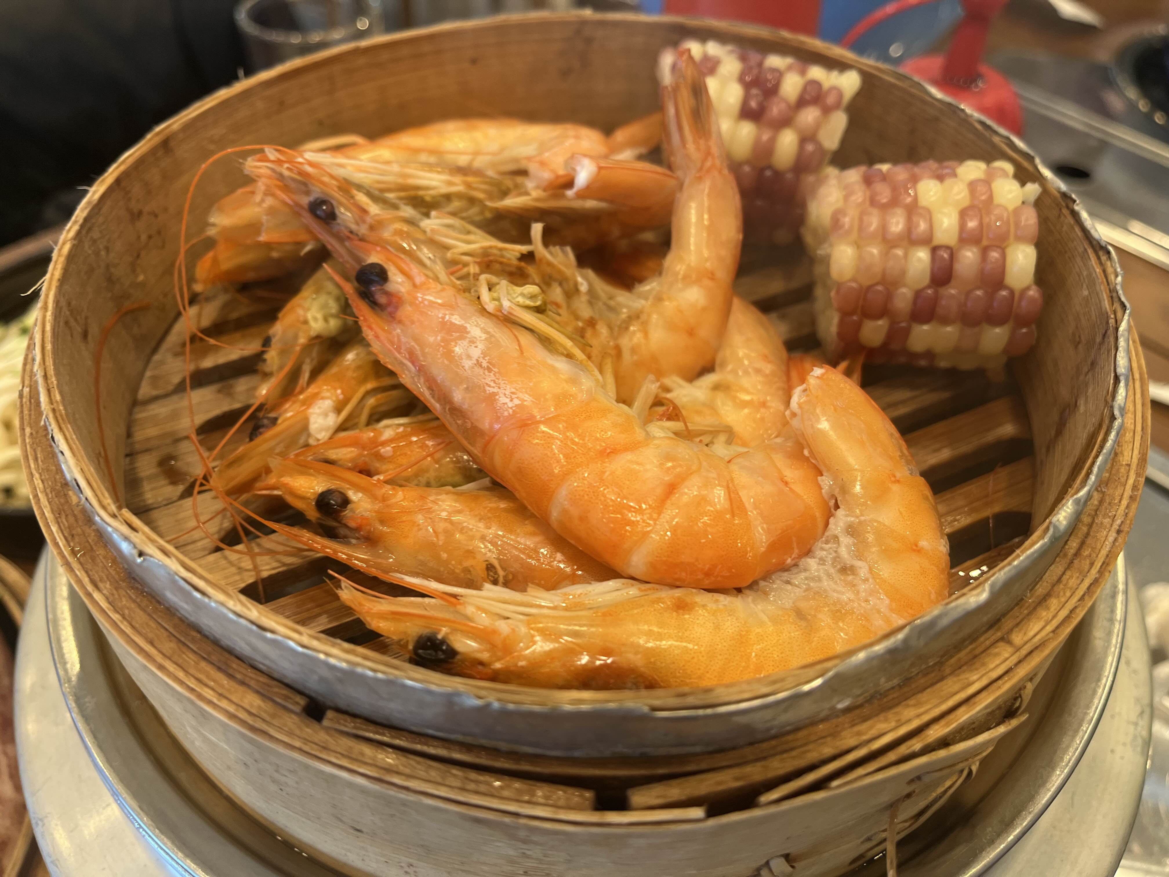 새우와 옥수수