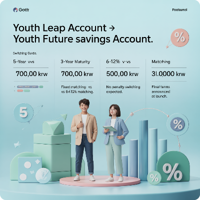 청년도약계좌 청년미래적금 갈아타기 이미지