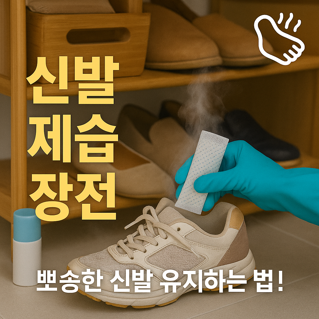 [6편] 장마철 신발 관리법 – 젖은 신발, 냄새, 제습까지 한 번에!