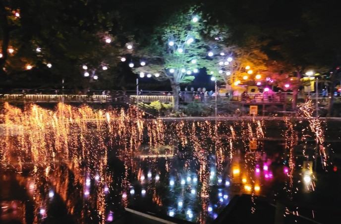 함안 낙화놀이 사진