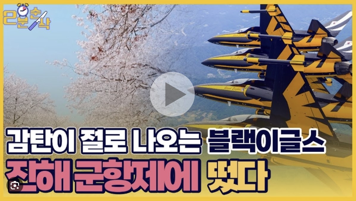 2025 진해군항제 블랙이글스 에어쇼 일정, 관람 명당