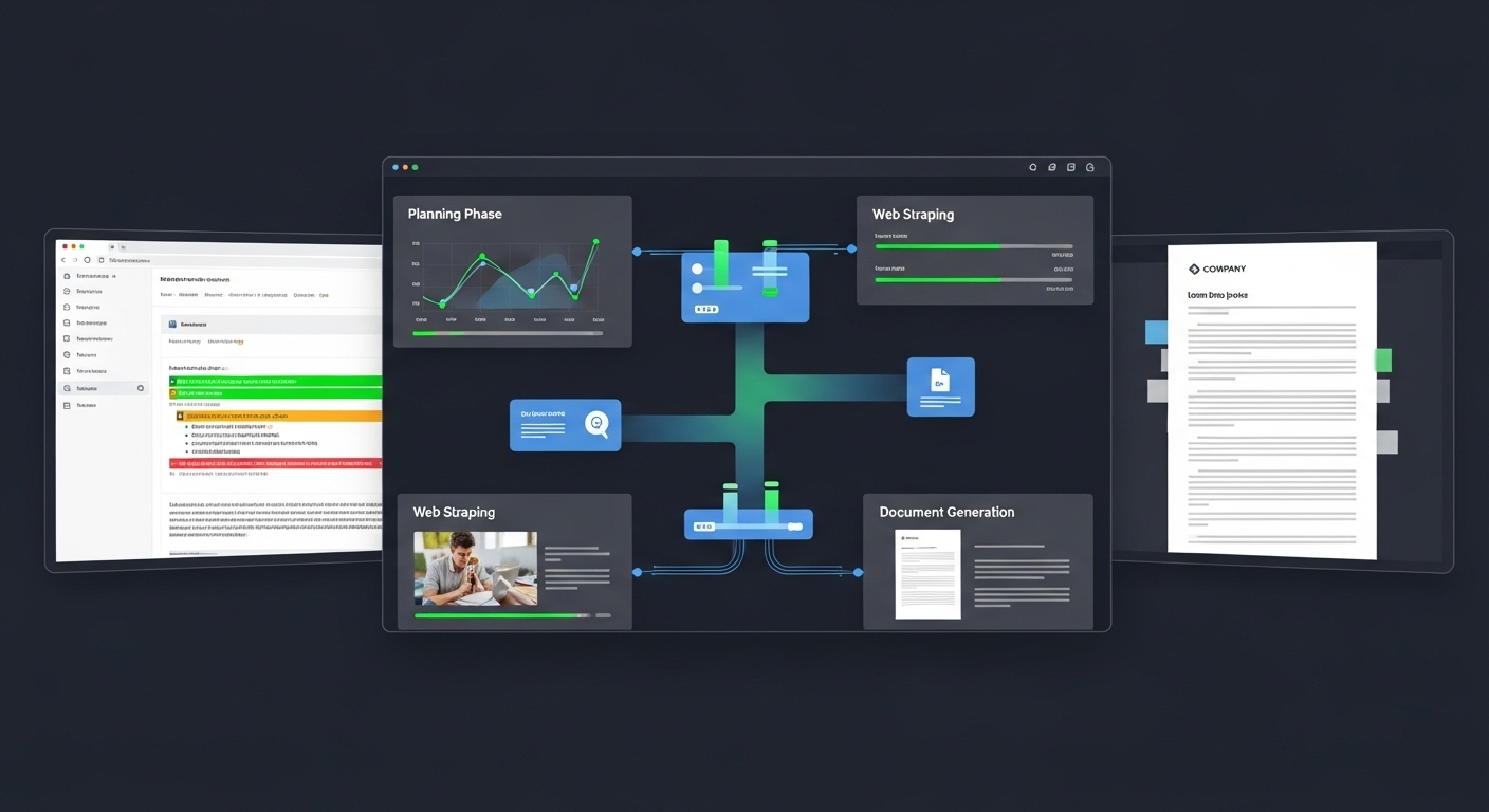 AI agent automate a workflow in real-time