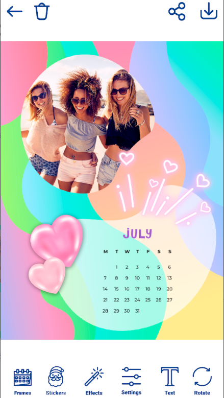 달력 제작기 어플, 사진으로 달력 만들기