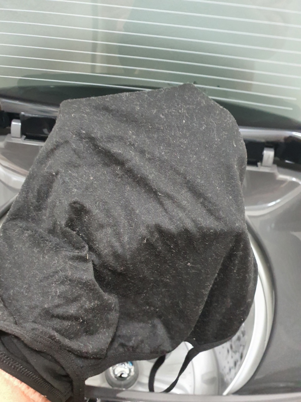 세탁기옷에먼지