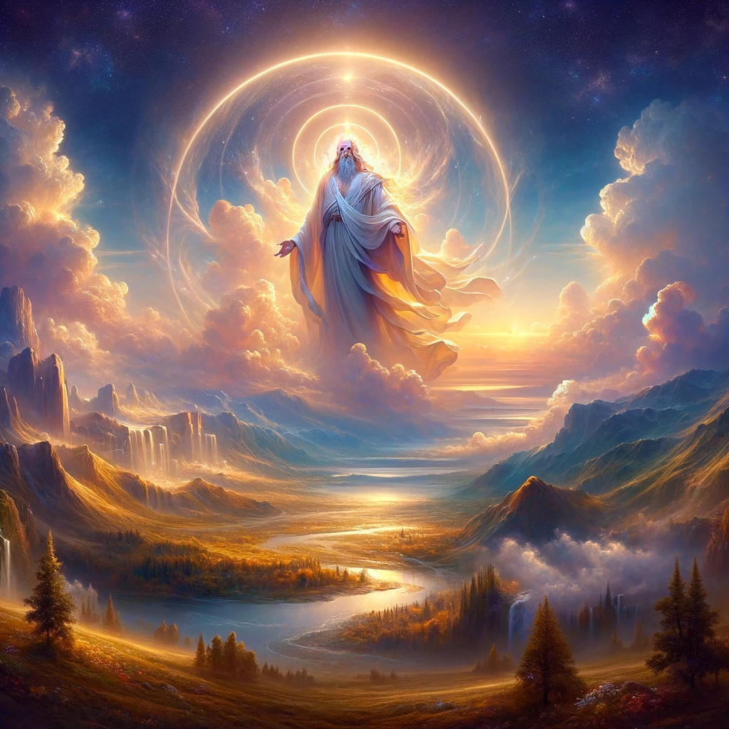 Here is the image inspired by Psalm 50:7.