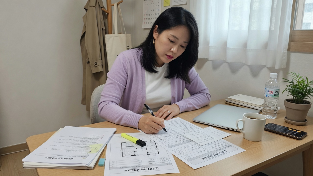 금리 비교용 계산기와 서류