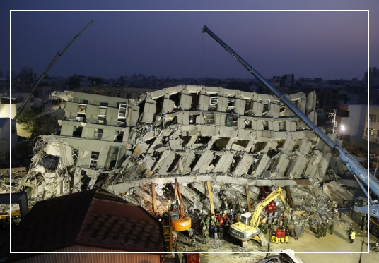 무량판 구조 철근 누락 붕괴사고