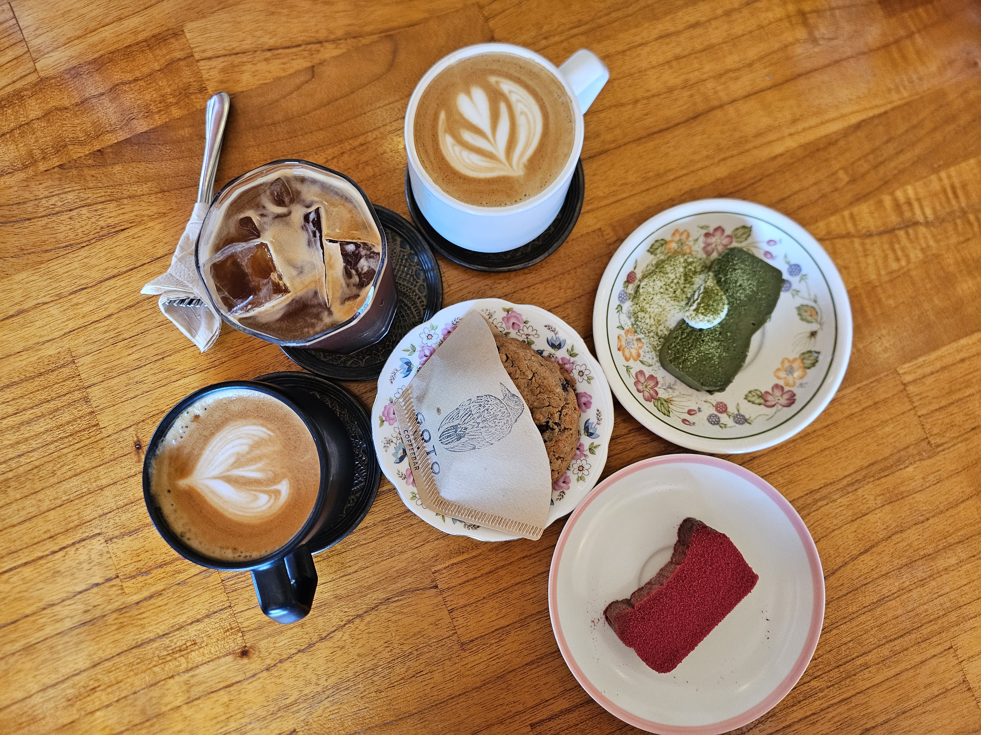 고토커피바_내가시킨메뉴항공샷