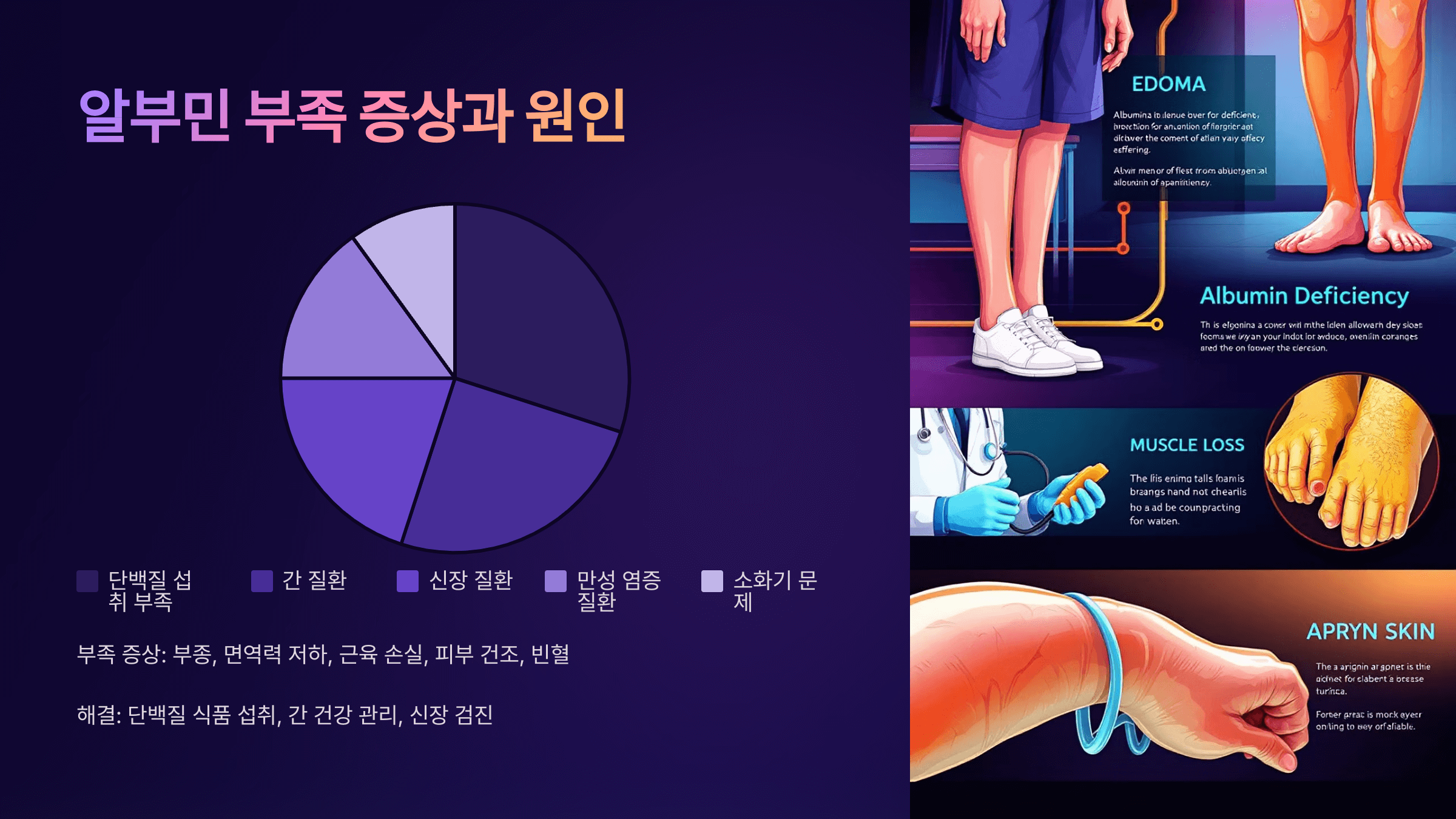 알부민과 관련된 사진입니다.
