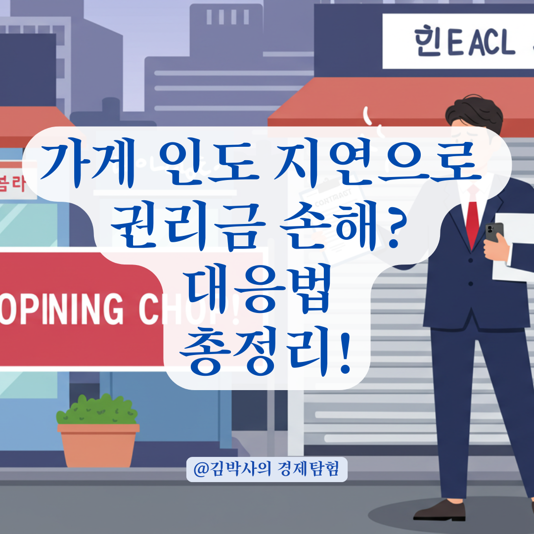 가게 넘겨받기로 한 날짜에 인도 못 받은 경우, 권리금 피해 보전 받을 수 있을까?