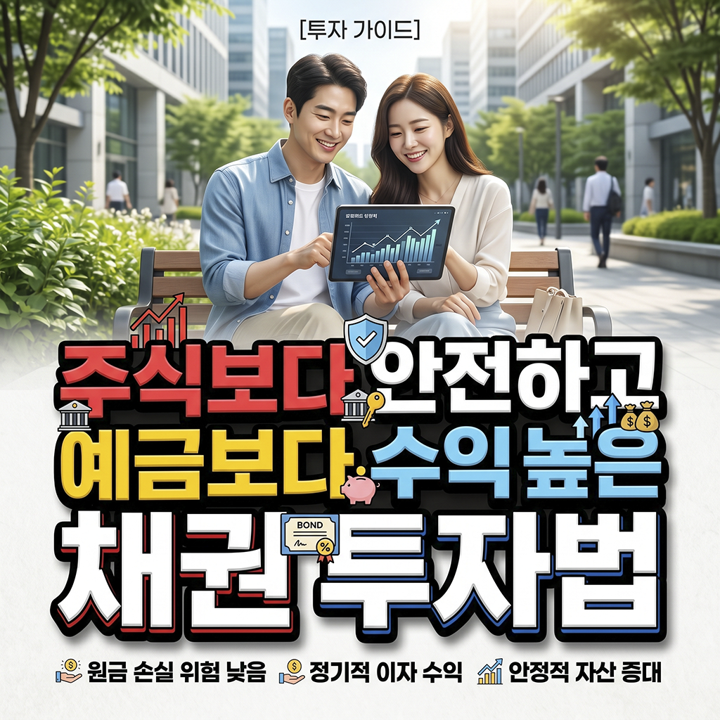 채권 투자란? 주식보다 안전하고 예금보다 수익률 높은 채권 접근법