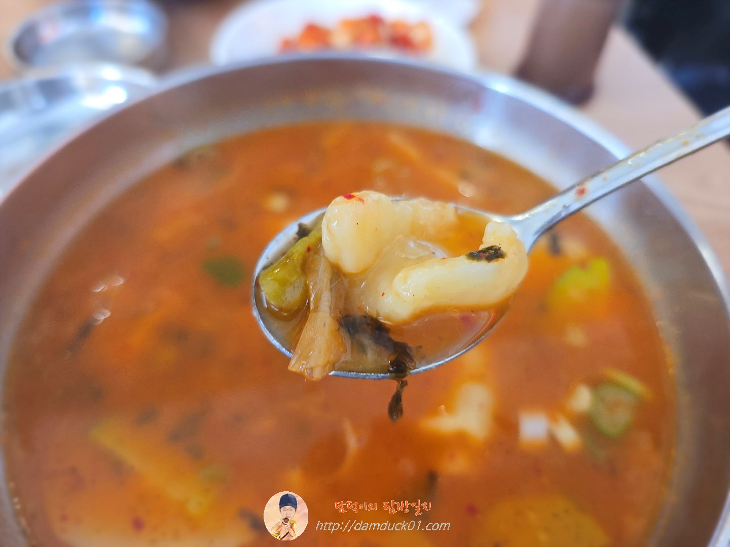 김치 수제비