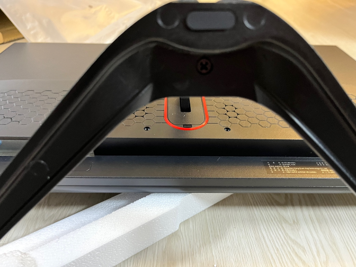 지지대 완성된 모습