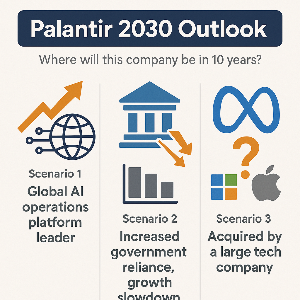 팔란티어 2030 전망 10년 후 이 기업은 어디에 있을 것인가