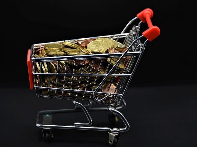 Shopping venture&amp;#44; Coins&amp;#44; Money