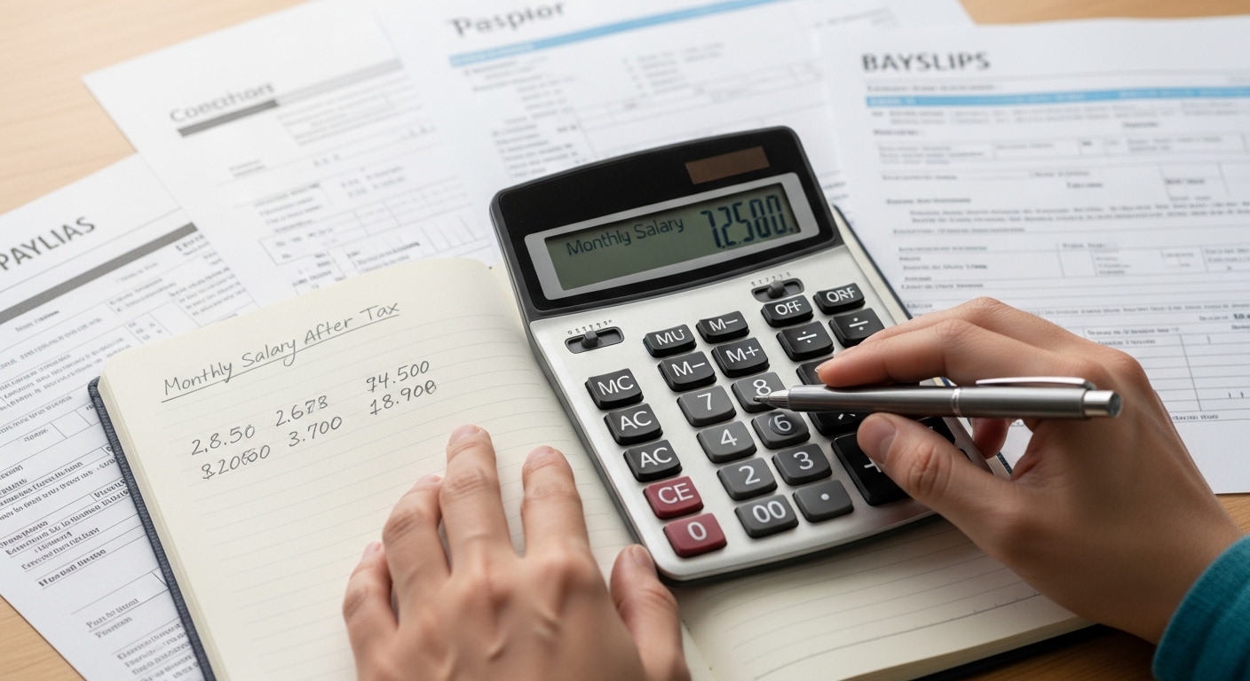 연봉 계산기 입력방법