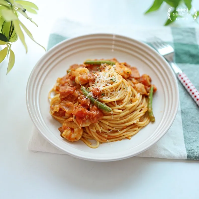 토마토 스파게티 만드는 방법 레시피_8