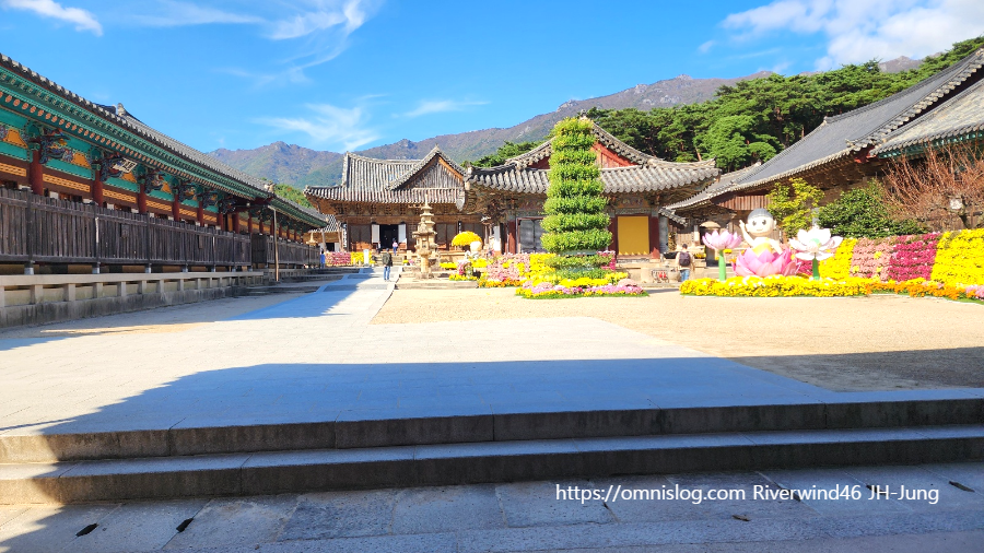 양산 통도사 경내 풍경