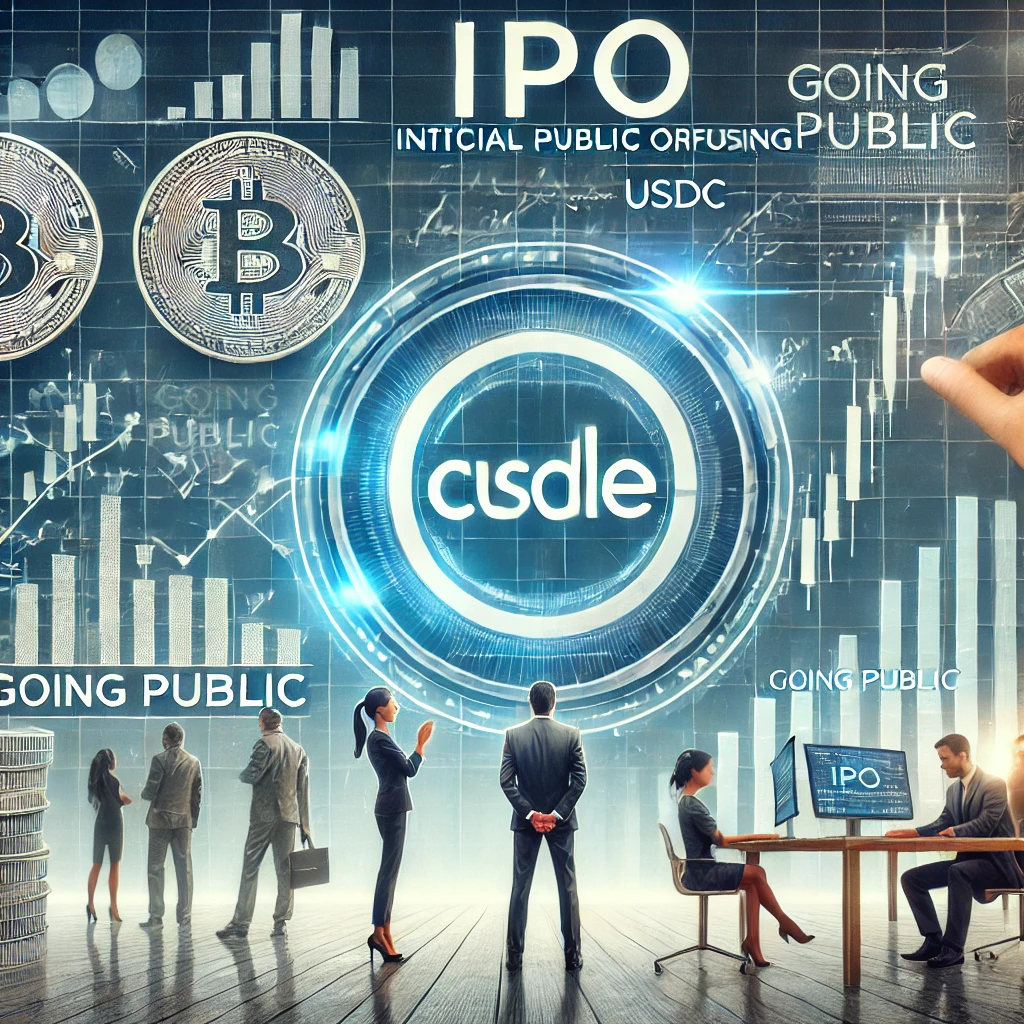 써클의 IPO와 관련된 이미지