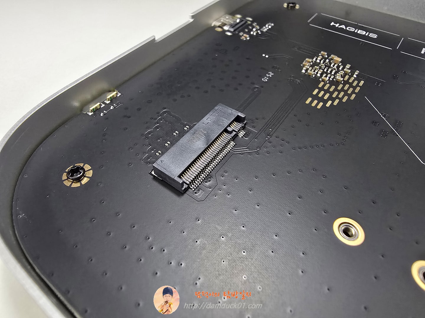 Hagibis USB4 하드 드라이브 인클로저 Thunderbolt 5/4 외부 SSD와 호환되는 Mac mini M4/M4 Pro용 40Gbps M.2 NVMe SSD 케이스