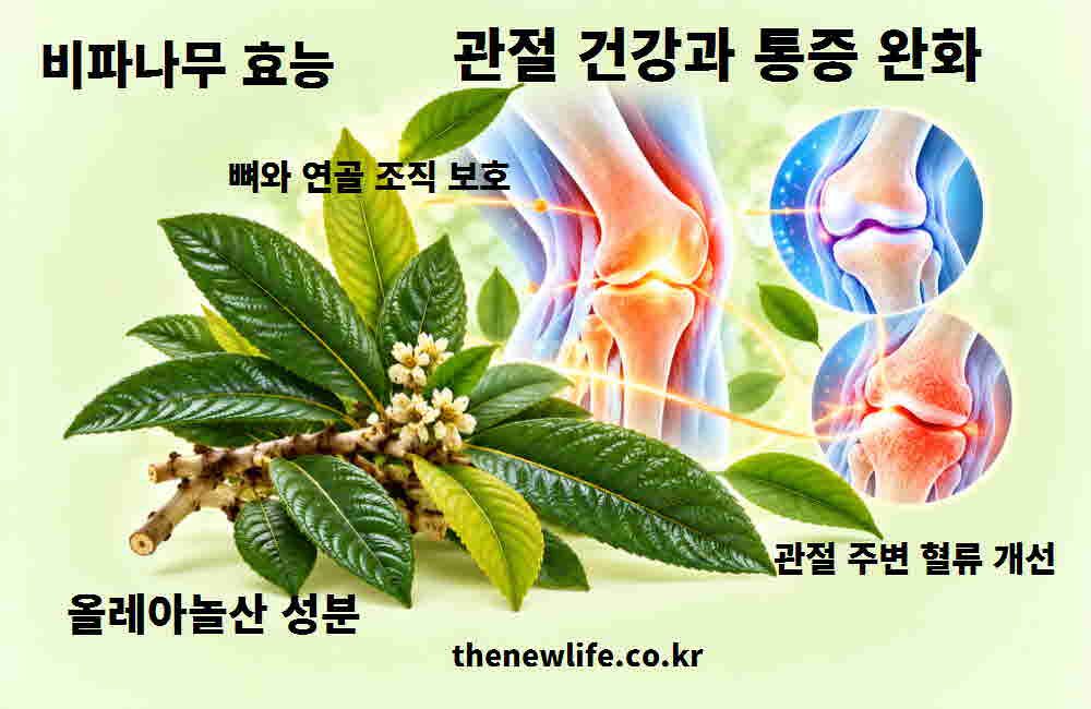 비파나무 효능 관절 건강 통증 완화