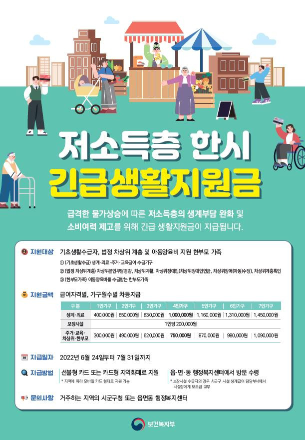 기초생활수급자 기준 확인하러 가기