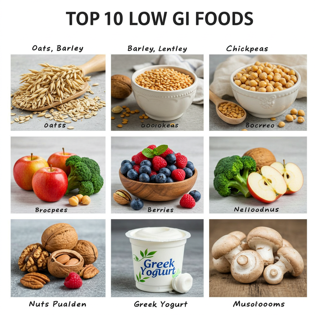 혈당 스파이크는 이제 그만! GI 지수 낮은 최고의 음식 10가지