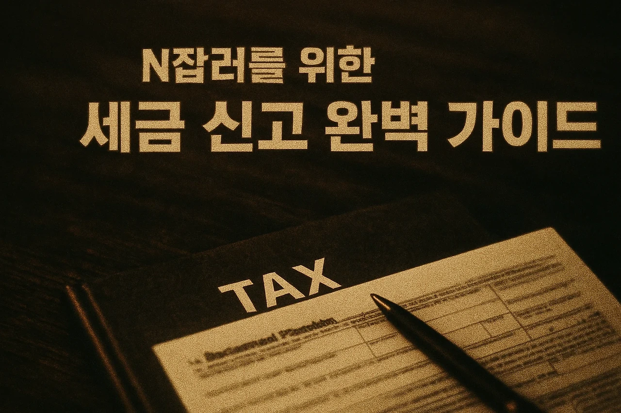 N잡러를 위한 세금 신고 완벽 가이드