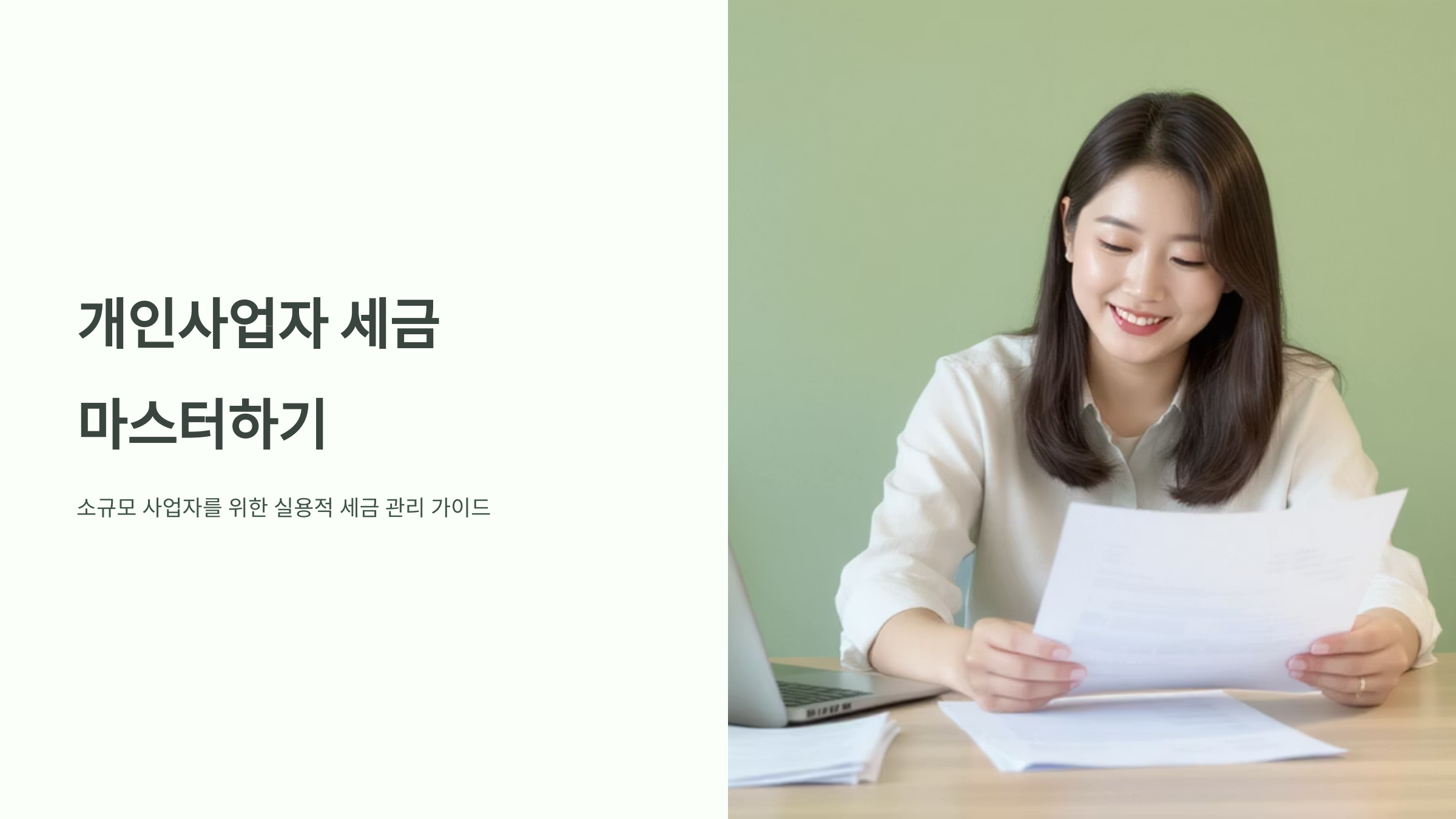 개인사업자 세금 절감 실전 노하우