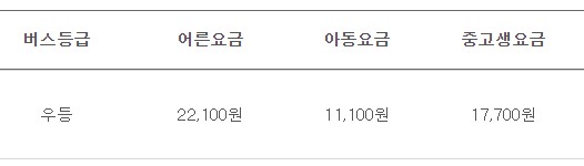 충북 혁신도시 인천공항 리무진 버스 시간표 요금 예약 방법