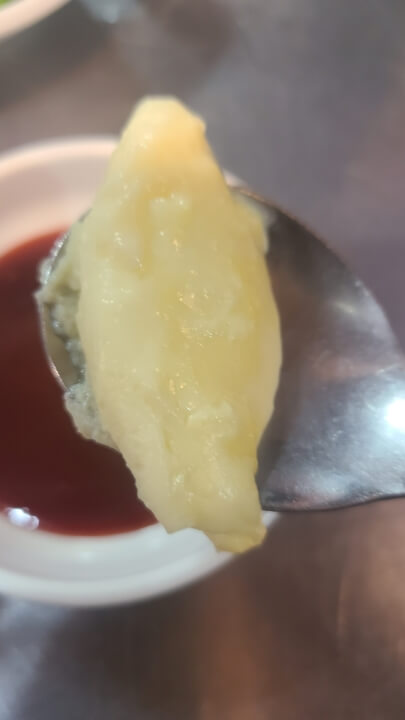 회포풀자-계란찜-한입