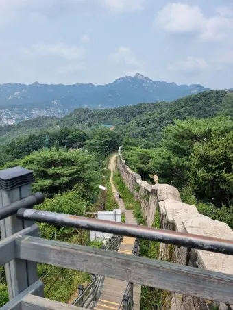 북악산 등산코스 개방 코스 둘레길 가는길_21