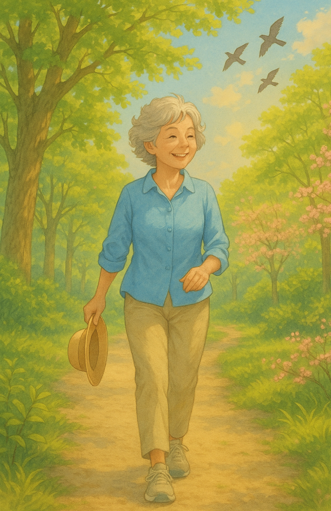 매일 30분! 노년의 건강을 지키는 걷기 운동의 놀라운 효과