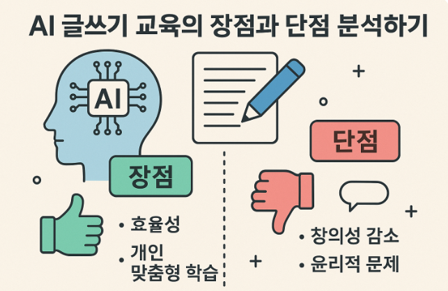 AI 글쓰기 교육의 장점과 단점 분석하기 관련 이미지 사진