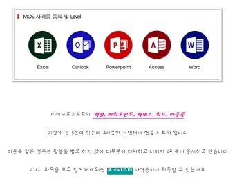 mos 자격증 조회 방법 유효기간 확인 절차 발급기관 알아보기로_8