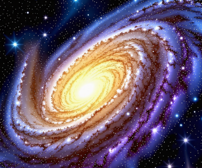 나선은하의 모습