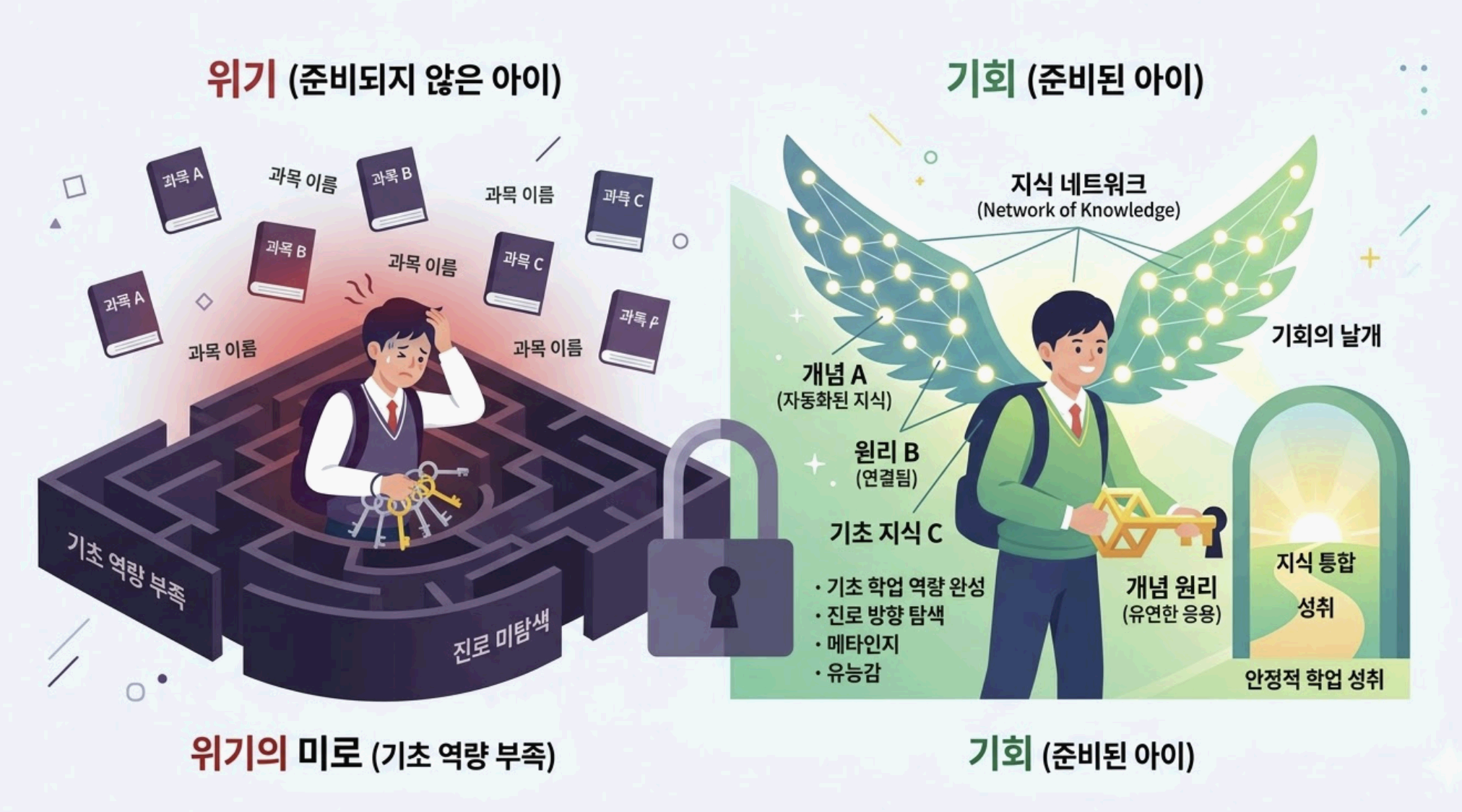 선택권은 준비된 아이에게 날개가 된다