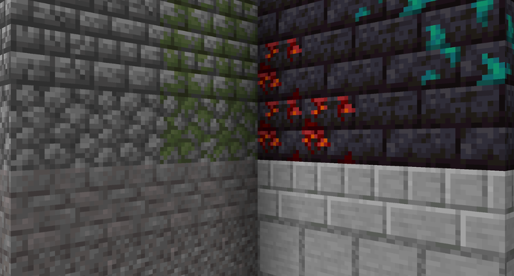 마인크래프트 조약돌 조합법, 얻는 방법, 활용방법