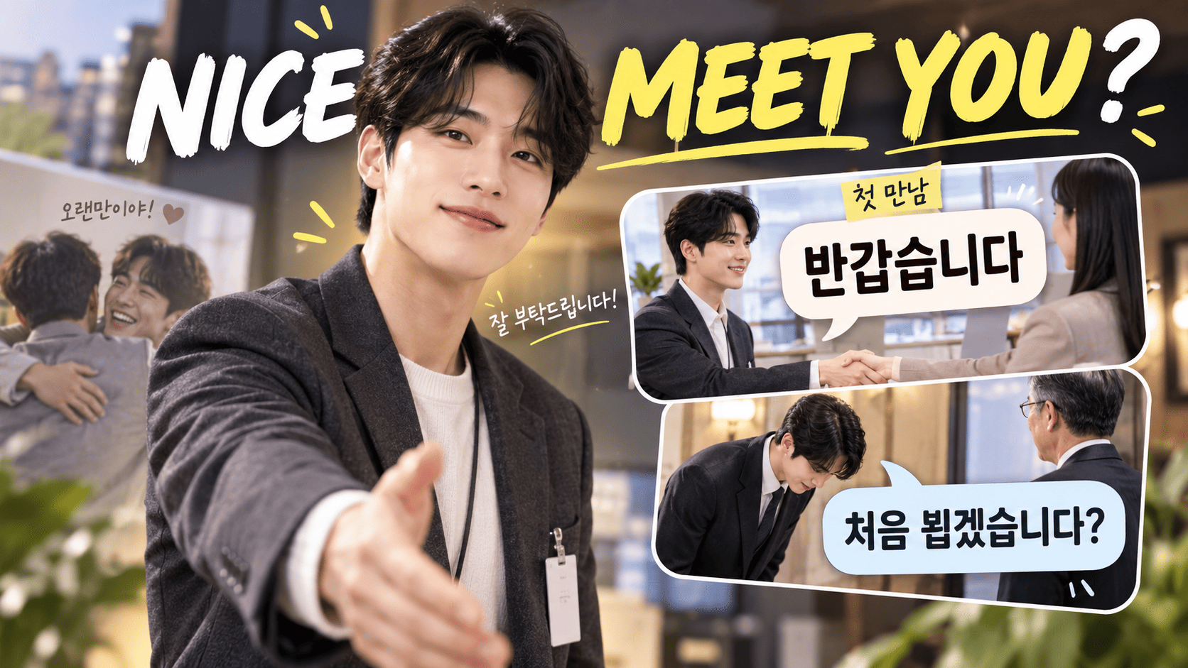 Nice to Meet You in Korean