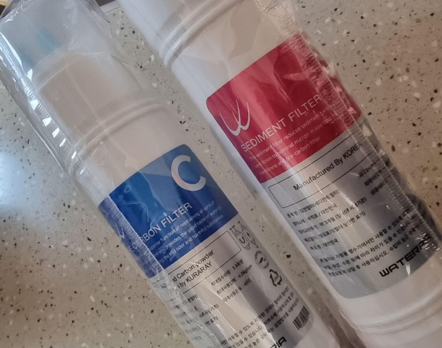 새로 구입한 필터 1차 2차 필터