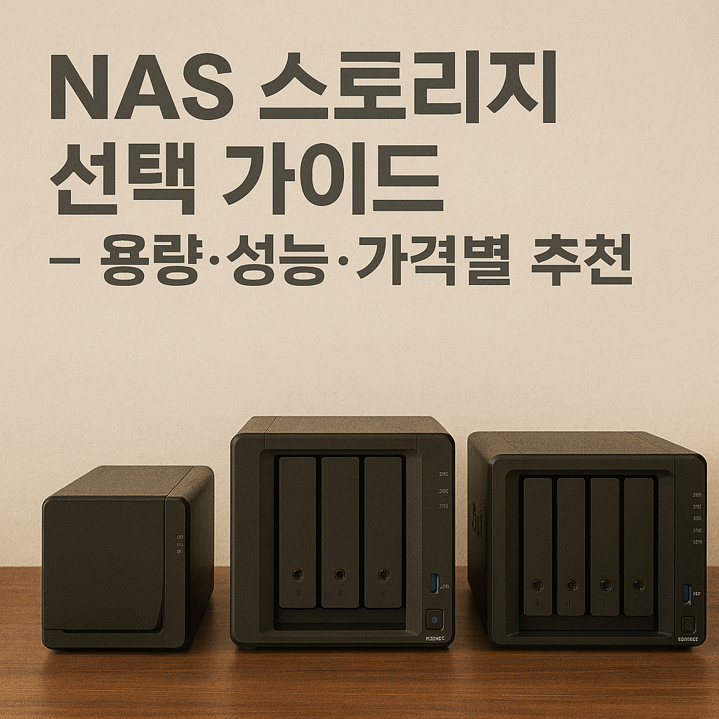 NAS 스토리지 선택 가이드