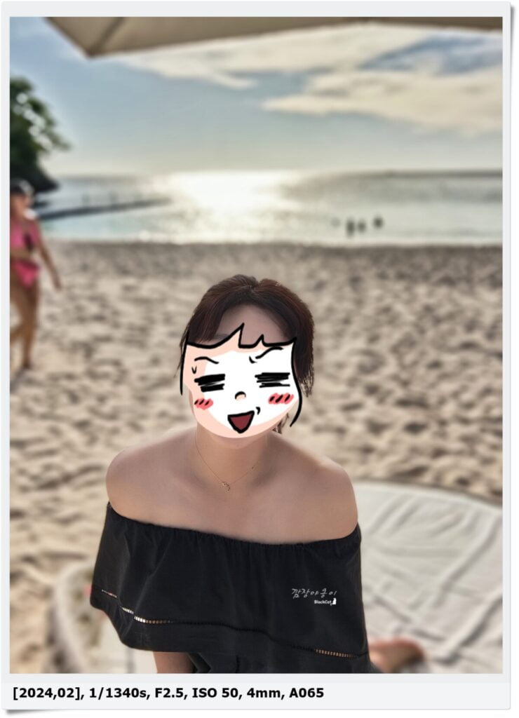 크림슨 리조트 프라이빗 해변에서 찍은 보라카이 여행 사진
