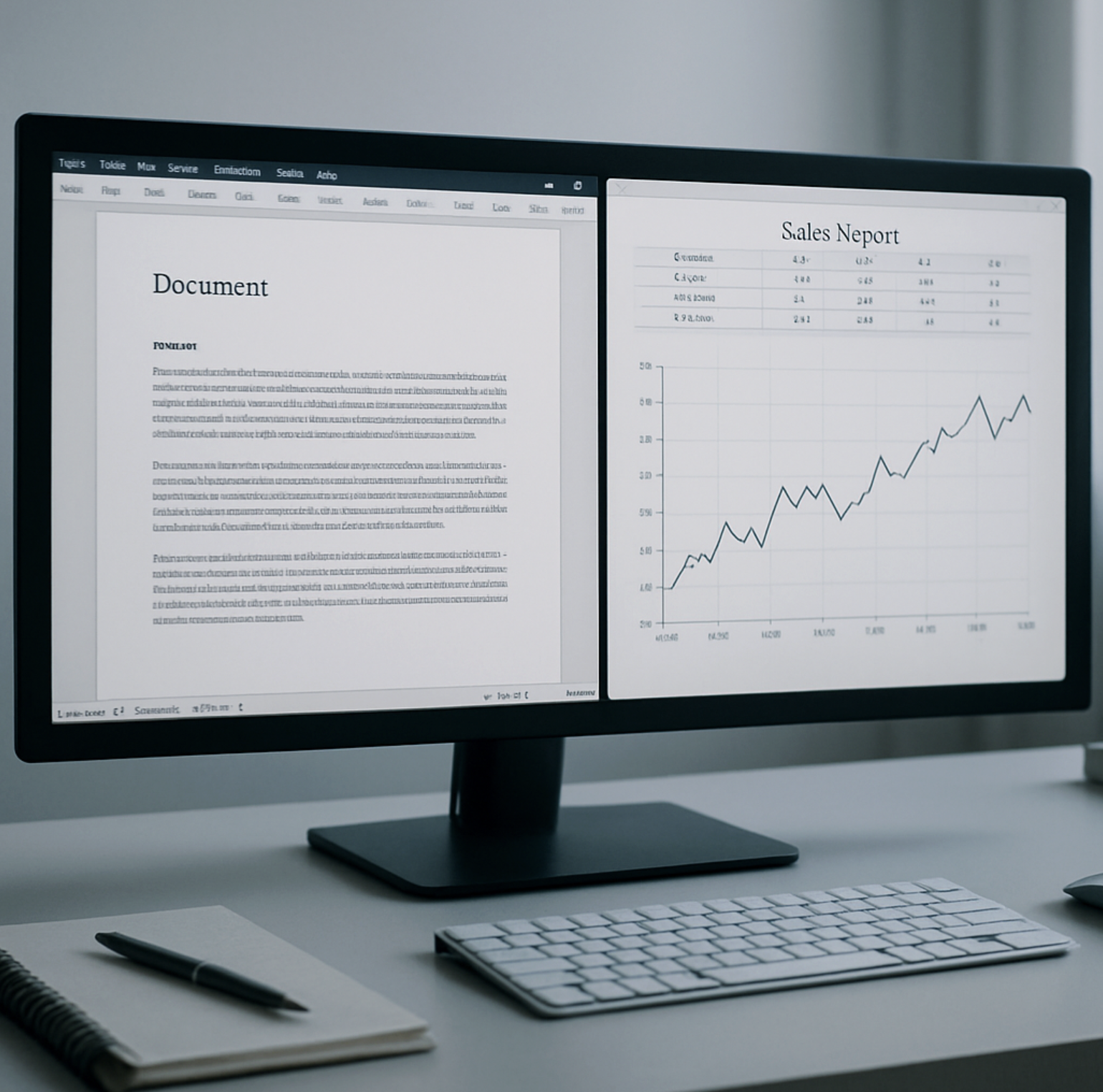 어지러운 창을 한 번에 정리하기 (Win + 방향키)