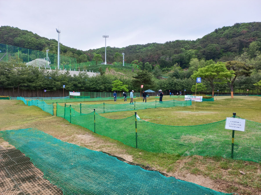 자연속의 부산 기장파크골프장 소개