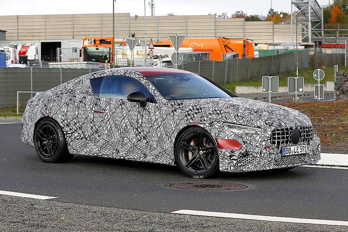 메르세데스-벤츠 AMG CLE 63 테스트카 스파이샷