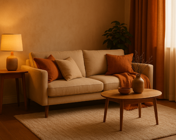 벽지 한 장, 러그 한 장이 바꾸는 체감 온도 공간의 온도를 설계하라