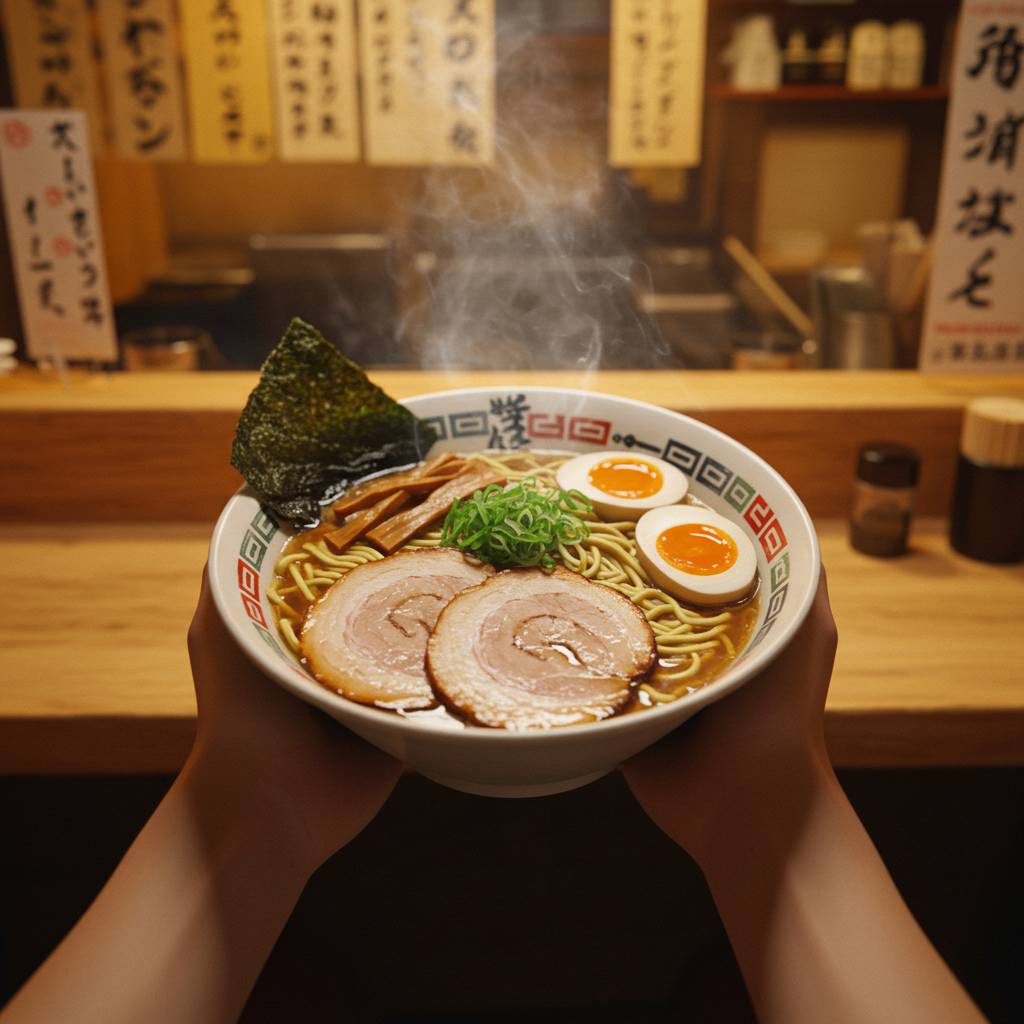 일본 라멘 사진