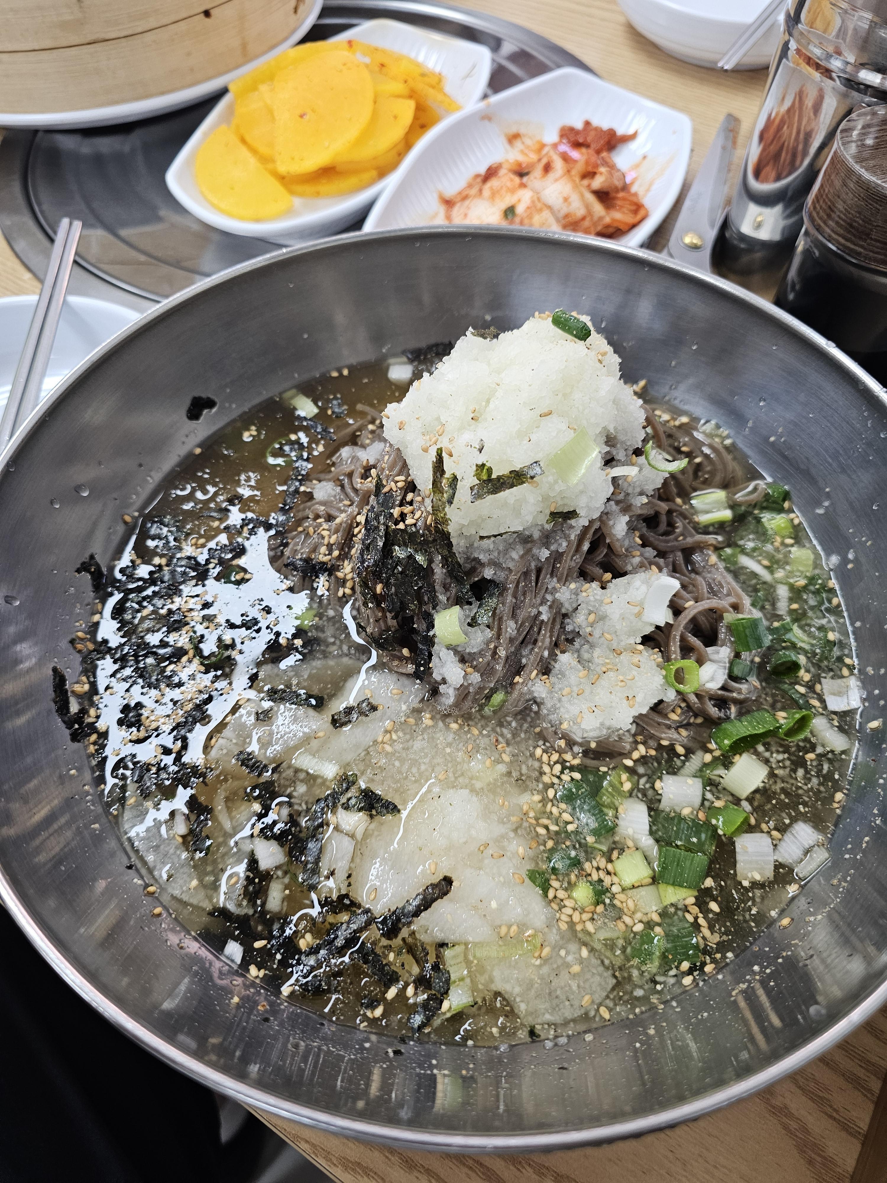 여름별미 냉모밀 후기