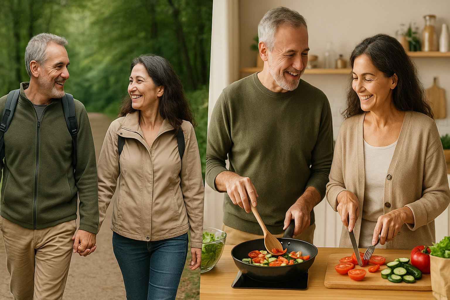 취미 활동을 함께하는 부부